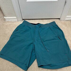 Lululemon License to Train Men's 7" Linerless | Men's Large | Teal